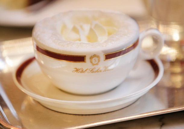     Culinary delights - Melange (Viennese coffee specialty) 